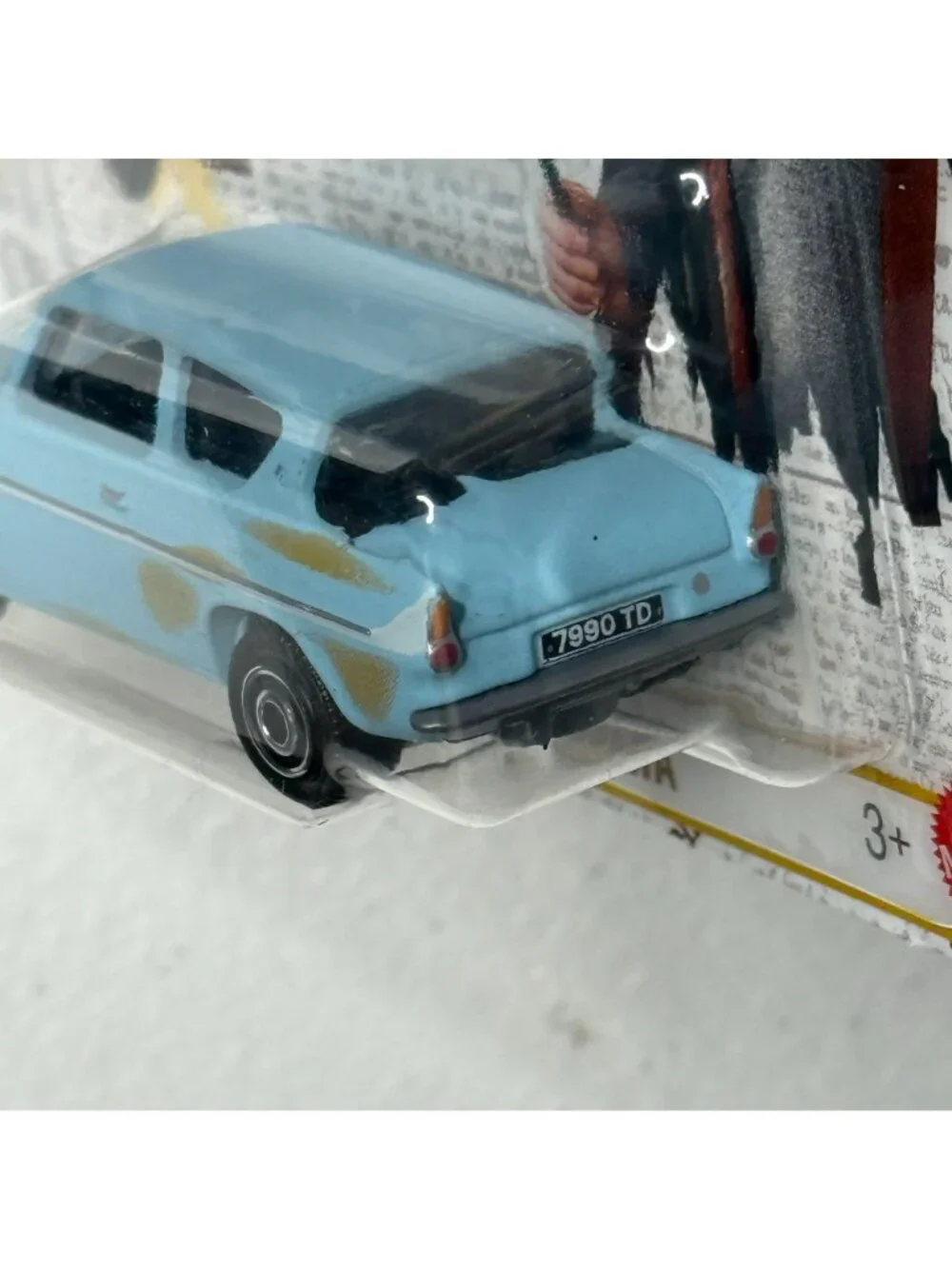 Matchbox 1962 Ford Anglia Harry Potter 42/125 Flying Car Blue Diecast NOC